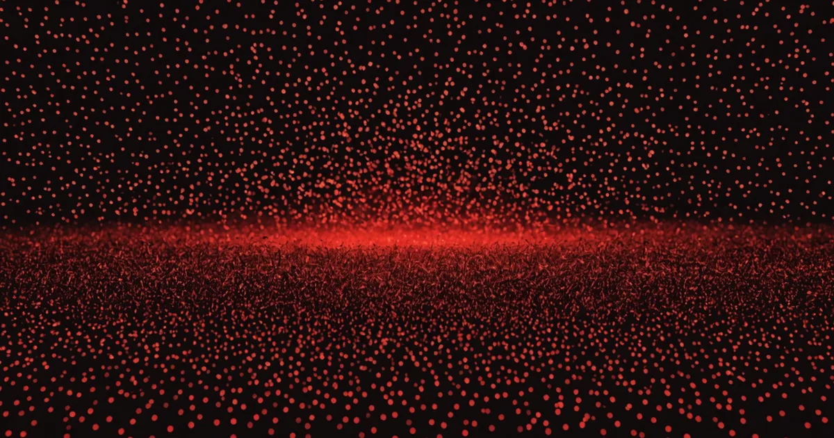 Abstract visualization of signal overload and stress in operational environments
